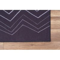 Covor Conceptum Hypnose Ada Gonul Chenille Black AL 289 0.75x1.50m imaginea #3 — magazin online Desire.md
