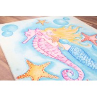 Covor Conceptum Hypnose Ada Gonul Chenille Blue AL 288 0.75x1.50m imaginea #5 — magazin online Desire.md