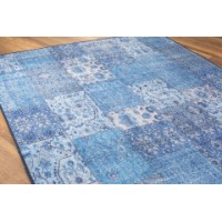 Covor Conceptum Hypnose Jazz Chenille Blue AL 325 0.75x1.50m imaginea #5 — magazin online Desire.md