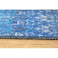 Covor Conceptum Hypnose Jazz Chenille Blue AL 325 0.75x1.50m imaginea #7 — magazin online Desire.md