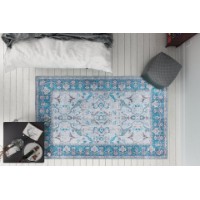 Covor Conceptum Hypnose Dorian Chenille Blue AL 333 0.75x1.50m