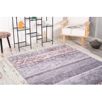 Covor Conceptum Hypnose Funk Chenille Gray AL 218 0.75x1.50m