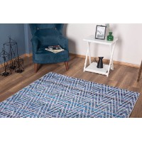 Covor Conceptum Hypnose Dorian Chenille Blue AL 234 0.75x1.50m