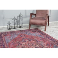 Covor Conceptum Hypnose Blues Chenille Claret Red AL 162 0.75x1.50m