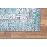 Covor Conceptum Hypnose Blues Chenille Green AL 158 0.75x1.50m imaginea #3 — magazin online Desire.md