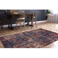 Covor Conceptum Hypnose Soul Chenille Dark Blue AL 111 0.75x1.50m