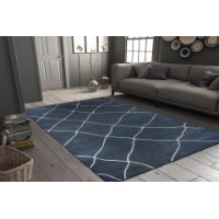 Ковёр Conceptum Hypnose Funk Chenille Dark Blue AL 61 0.75x1.50m