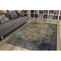 Covor Conceptum Hypnose Blues Chenille Green AL 23 0.75x1.50m