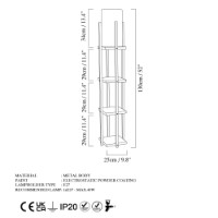 Lampadar Opviq Shelf Lamp 8115 imaginea #5 — magazin online Desire.md