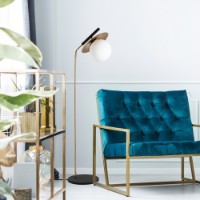 Lampadar Opviq Anemon 13806 Gold