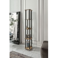 Lampadar Opviq Estantes Square Oak imaginea #2 — magazin online Desire.md