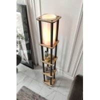 Lampadar Opviq Estantes Square Oak imaginea #3 — magazin online Desire.md