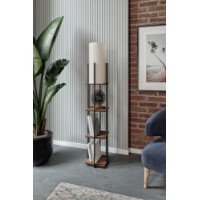 Lampadar Opviq Quatro Walnut