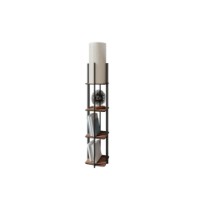 Lampadar Opviq Quatro Walnut imaginea #2 — magazin online Desire.md
