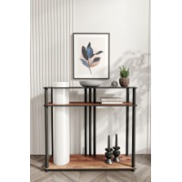 Lampadar Opviq Garcia Dresser Lamp Walnut imaginea #2 — magazin online Desire.md