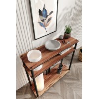 Lampadar Opviq Garcia Dresser Lamp Walnut imaginea #3 — magazin online Desire.md