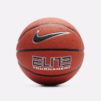 Мяч баскетбольный Nike Elite Tournament 8P Deflated Orange/Black/Metallic Silver, s.7