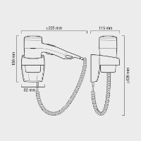 Uscător de păr Valera 554.01/038B White imaginea #3 — magazin online Desire.md