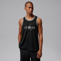 Maiou bărbătesc Nike Jordan Brooklyn Black/Iron Grey, s.2XL