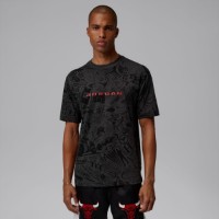 Tricou bărbătesc Nike Jordan Brooklyn Black/University Red, s.M
