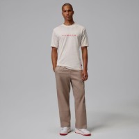Tricou bărbătesc Nike Jordan Brooklyn Phantom/University Red, s.XL imaginea #3 — magazin online Desire.md