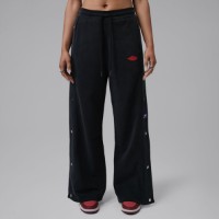 Женские спортивные штаны Nike Flight Fleece French Terry Black/University Red, s.L