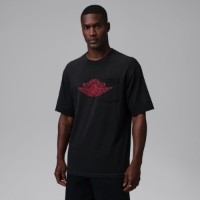 Tricou bărbătesc Nike Flight Essentials Black/University Red, s.M