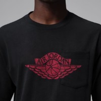 Tricou bărbătesc Nike Flight Essentials Black/University Red, s.M imaginea #4 — magazin online Desire.md
