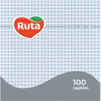 Șervețele de masă Ruta Silver Line Blue 100pcs