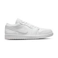 Ghete pentru bărbați Nike Air Jordan 1 Low White, s.43 imaginea #3 — magazin online Desire.md