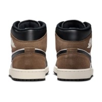 Bocanci pentru bărbați Nike Air Jordan 1 Mid Black/Palomino/University Red, s.43 imaginea #5 — magazin online Desire.md