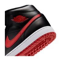 Bocanci pentru bărbați Nike Air Jordan 1 Mid Black/White/University Red, s.41 imaginea #7 — magazin online Desire.md