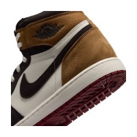 Bocanci pentru bărbați Nike Air Jordan 1 Retro High OG Love Letter Shadow Brown/Light British Tan/Team Red, s.43 imaginea #7 — magazin online Desire.md