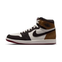 Bocanci pentru bărbați Nike Air Jordan 1 Retro High OG Love Letter Shadow Brown/Light British Tan/Team Red, s.44 imaginea #2 — magazin online Desire.md