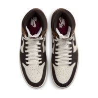 Bocanci pentru bărbați Nike Air Jordan 1 Retro High OG Love Letter Shadow Brown/Light British Tan/Team Red, s.44 imaginea #4 — magazin online Desire.md