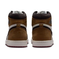 Bocanci pentru bărbați Nike Air Jordan 1 Retro High OG Love Letter Shadow Brown/Light British Tan/Team Red, s.44 imaginea #5 — magazin online Desire.md