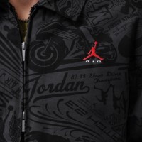 Мужская куртка Nike M Jordan Brooklyn Black/University Red, s.XL фото №5 — интернет-магазин Desire.md