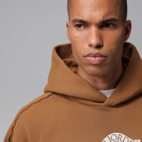 Hanorac pentru bărbați Nike M Jordan Flight Wings Fleece Light British Tan/Sail, s.L imaginea #4 — magazin online Desire.md