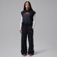 Hanorac damă Nike W Jordan Flight Fleece Black/Deep Royal/University Red, s.M imaginea #3 — magazin online Desire.md
