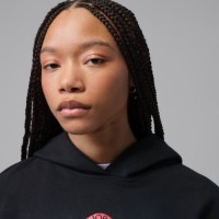 Hanorac damă Nike W Jordan Flight Fleece Black/Deep Royal/University Red, s.XS imaginea #4 — magazin online Desire.md