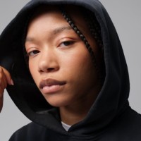 Hanorac damă Nike W Jordan Flight Fleece Black/Deep Royal/University Red, s.XS imaginea #5 — magazin online Desire.md