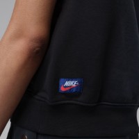 Hanorac damă Nike W Jordan Flight Fleece Black/Deep Royal/University Red, s.XS imaginea #8 — magazin online Desire.md