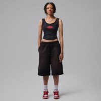 Bustieră Nike Jordan Flight Fleece Black/University Red, s.L imaginea #3 — magazin online Desire.md