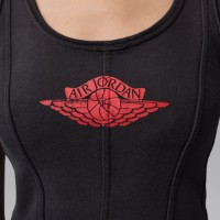 Bustieră Nike Jordan Flight Fleece Black/University Red, s.L imaginea #5 — magazin online Desire.md