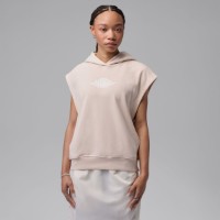 Hanorac damă Nike W Jordan Flight Fleece Pearl White/Deep Royal/Sail, s.XL
