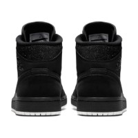 Bocanci pentru dame Nike Air Jordan 1 Mid Black/White/Phantom, s.36 imaginea #5 — magazin online Desire.md