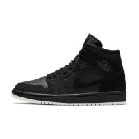 Bocanci pentru dame Nike Air Jordan 1 Mid Black/White/Phantom, s.39 imaginea #2 — magazin online Desire.md