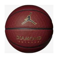 Мяч баскетбольный Nike Jordan Diamond Outdoor 8P Deflated Amber Court/Black/Metallic Gold, s.7