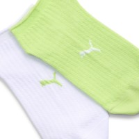 Женские носки Puma Rib Mesh Sneaker 2P Lemon Grass/White, s.39-42 фото №2 — интернет-магазин Desire.md