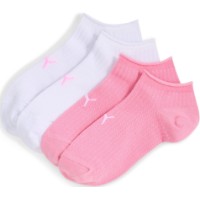 Женские носки Puma Rib Mesh Sneaker 2P White/Pink, s.39-42